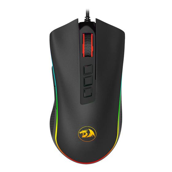 Mouse Usb Óptico Led 10000 Dpis Chroma Cobra M711 Redragon