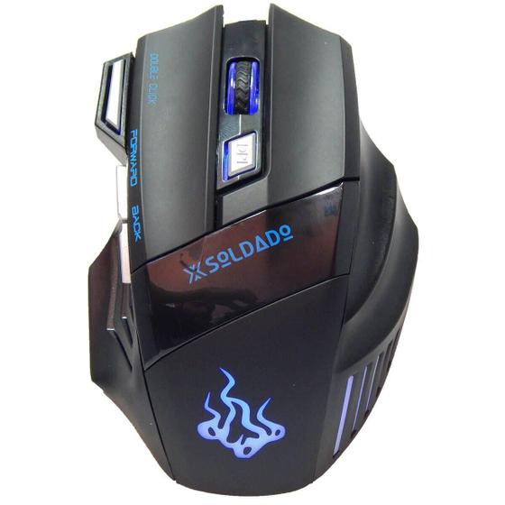 Imagem de Mouse Gamer Com Fio Usb 7D Extreme Led Double Click Dpi