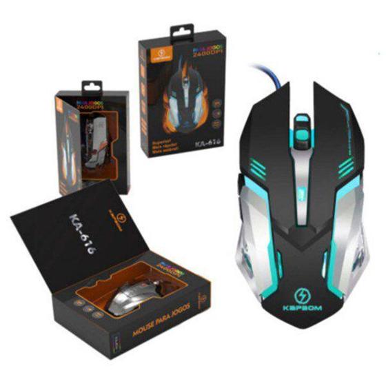 Imagem de Mouse gamer com led kapbom ka-616