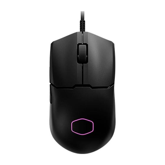 Mouse Gamer Cooler Master MM712, RGB, 26000DPI, 6 Botões, USB, Preto Fosco - MM-712-KKOH1