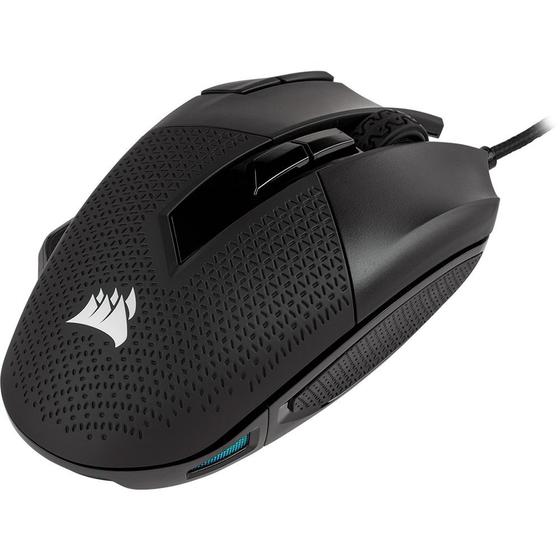 Imagem de Mouse Gamer Corsair NightSword, RGB, 8 Botões, 18000DPI, Preto - CH-9306011-NA