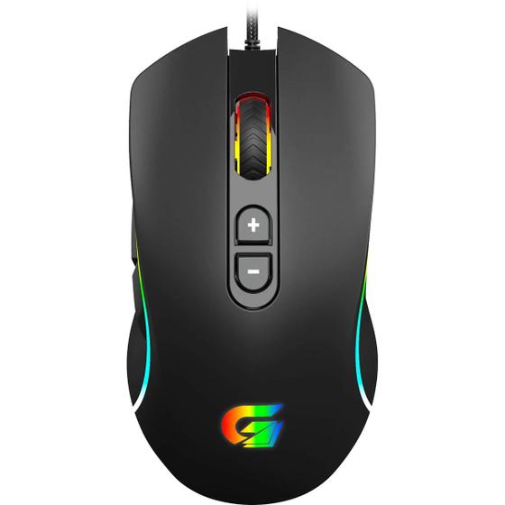 Imagem de Mouse Gamer CRUISER RGB 10000DPI Preto FORTREK G