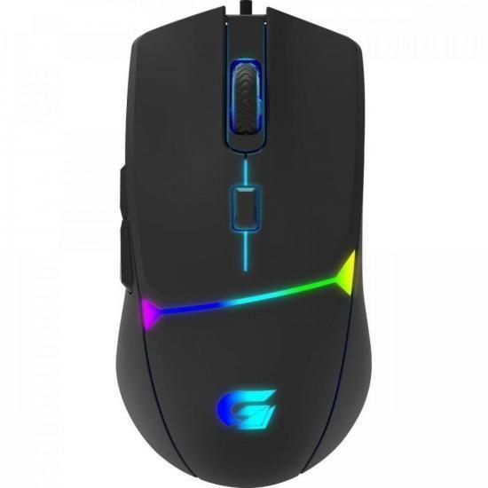 Imagem de Mouse Gamer Crusader Rgb 7200Dpi Preto Fortrek G