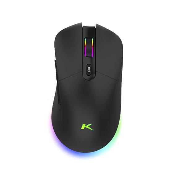 Imagem de Mouse Gamer Dual Hibrido 10000DPI Full RGB Com Software