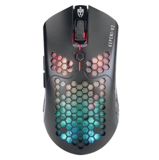 Imagem de Mouse Gamer Evolut Keppni V2 12000Dpi Rgb Ultra Leve EG-111 - Evolut