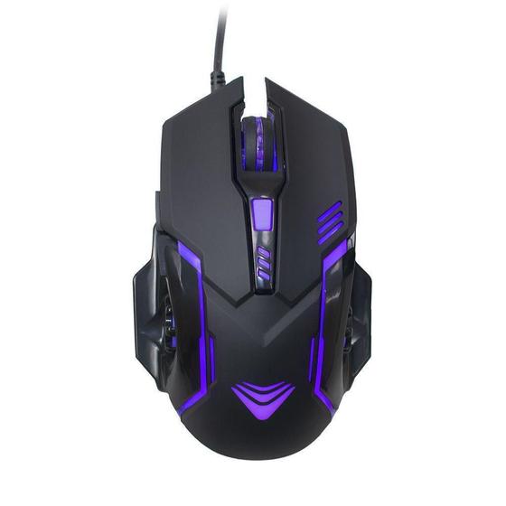 Imagem de Mouse Gamer Evus Mo-08 Usb 2400Dpi Preto Homologação: 149822010251