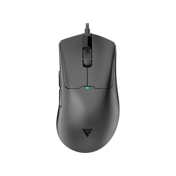 Imagem de Mouse Gamer Force One Phantom Black, 26.000 DPI, Com 6 Botões, Switches Huano Azul, Sensor Paw 3395, Preto - FR.MO.PH.02
