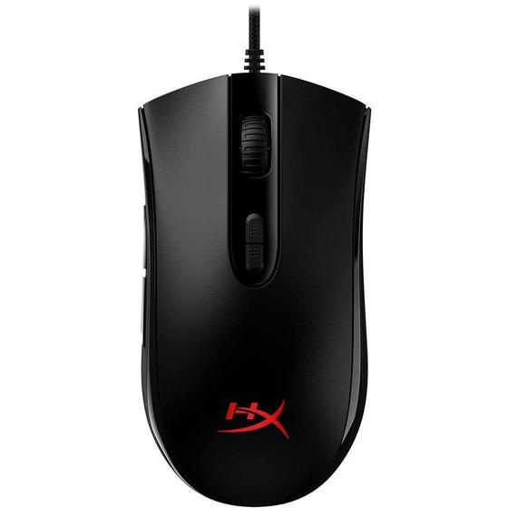 Mouse Gamer HyperX Pulsefire Core preto 4P4F8AA Imagem de Mouse Gamer HyperX Pulsefire Core preto 4P4F8AA