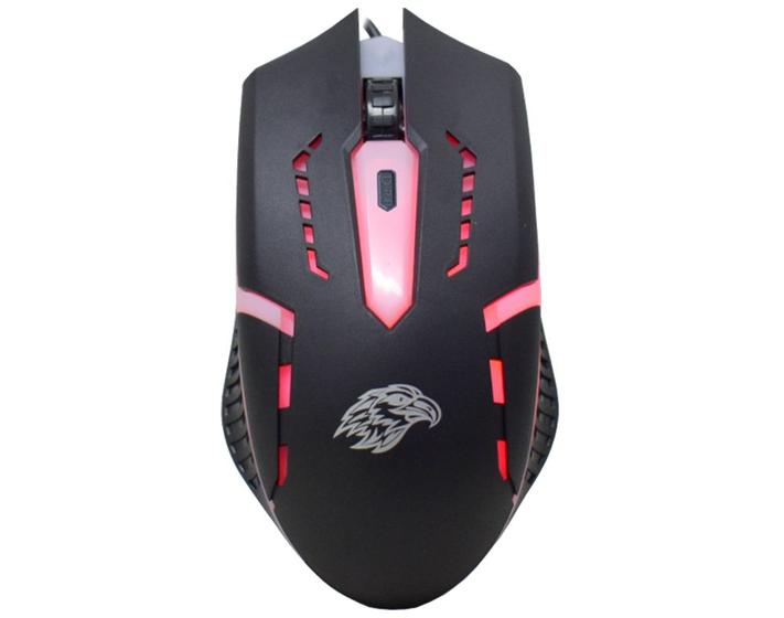 Imagem de Mouse gamer kmex com led usb dpi 1600 - moa8