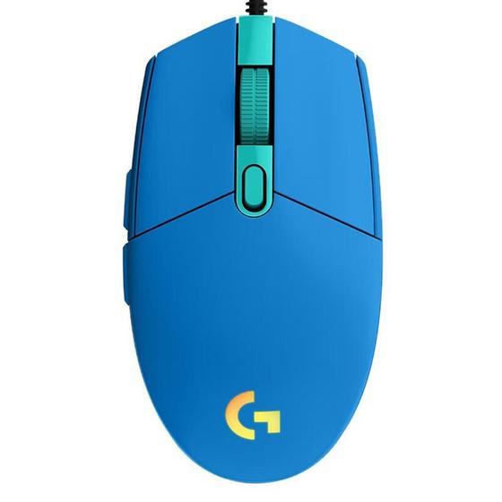 Imagem de Mouse Gamer Logitech G102 - 8000 DPI, Botões Laterais e Retroiluminação