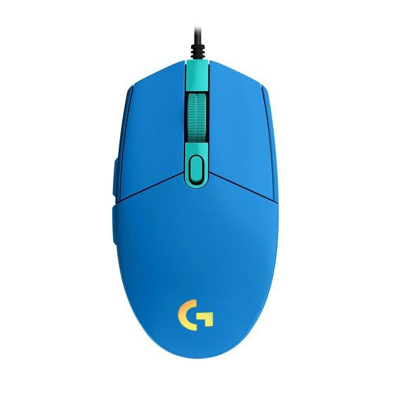 Imagem de Mouse Gamer Logitech G203 Lightsync RGB - Azul