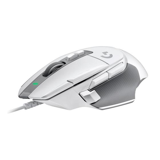 Imagem de Mouse Gamer Logitech G502 X, RGB, 25600 DPI, 13 Botões, Switch Híbrido, Branco - 910-006145