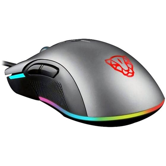 Imagem de Mouse Gamer Motospeed V70 Essential Cinza com 7 Botões até 12400 DPI Software de Configuração e Macro