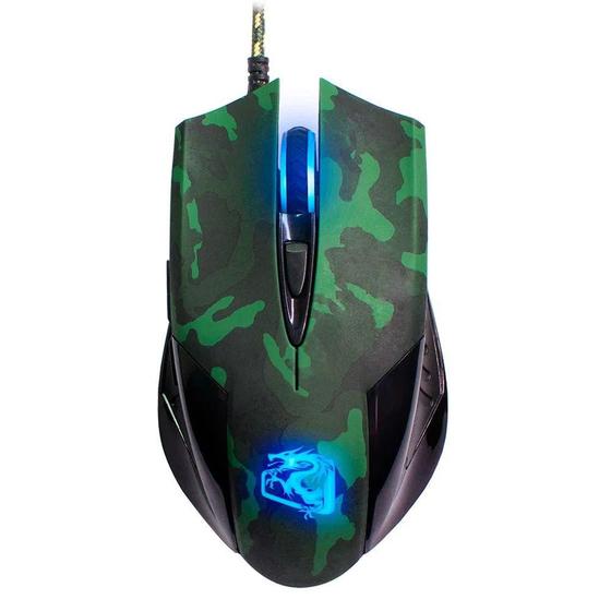 Imagem de Mouse Gamer + Mousepad CGGO21 c/ LED 3200dpi 6 Botões - ELG