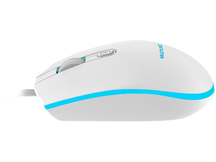 Imagem de Mouse Gamer Multilaser Laser 2400DPI 4 Botões