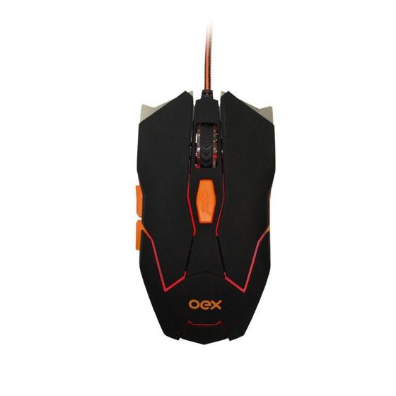 Mouse Usb Óptico Led 5200 Dpis Ranger Ms-309 Oex