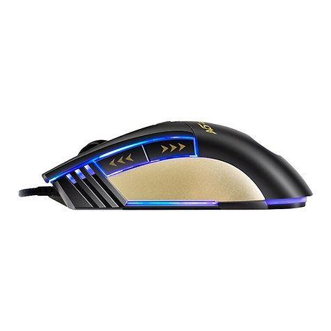 Imagem de Mouse gamer Óptico  com fio usb 7 botões 3200DPI led