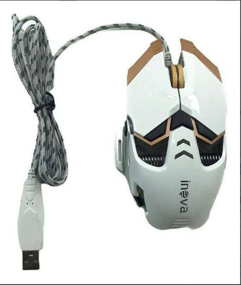 Imagem de Mouse Gamer Óptico Profissional Com Fio Usb 3200dpi Mou-6938 - Inova