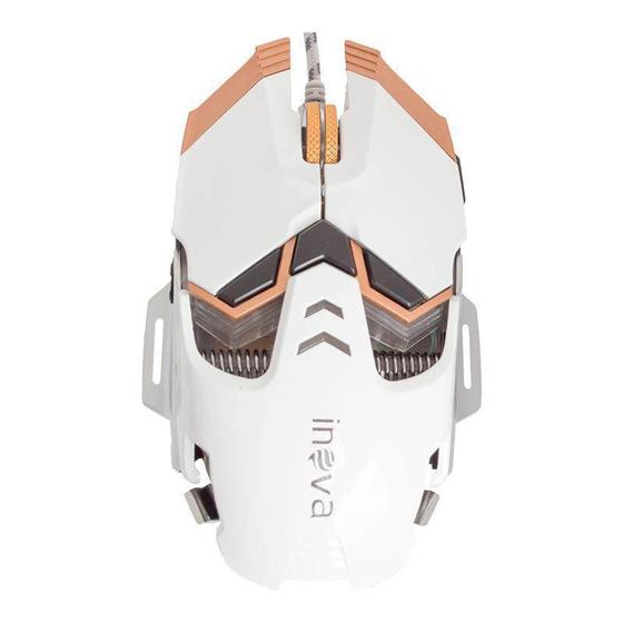 Imagem de Mouse Gamer Óptico Profissional Com Fio Usb 3200Dpi Mou-6938