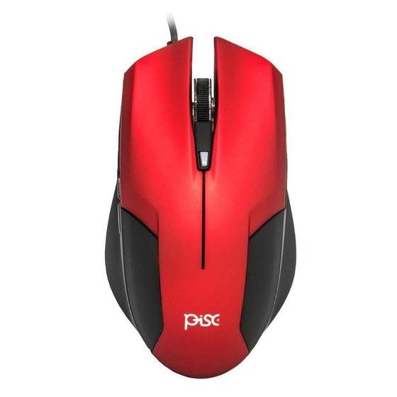 Mouse Usb Óptico Led 2000 Dpis Fighter 1878 Pisc