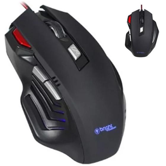 Imagem de Mouse Gamer Pro Mouse com iluminação em Led