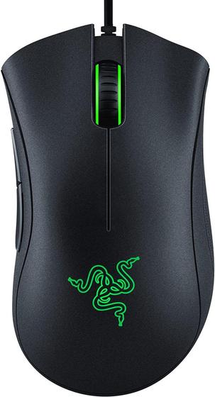 Imagem de Mouse Gamer Razer Deathadder Essential para jogos 6400 DPI - 5 botões programáveis