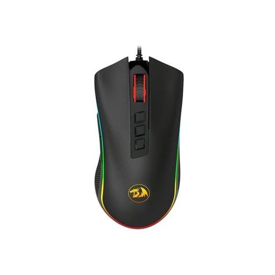 Imagem de Mouse Gamer Redragon Cobra, Chroma RGB, 10000DPI, 7 Botões, Preto - M711 V2