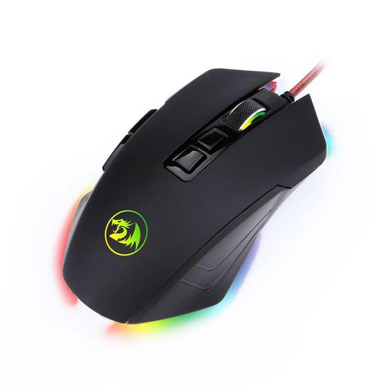 Imagem de Mouse Gamer Redragon Dagger 2 RGB 10000DPI Preto M715RGB