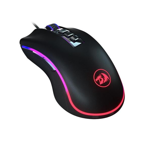 Mouse Gamer Redragon King Cobra 2, RGB Chroma, 24000DPI, Sensor Óptico, USB, Preto - M711-FPS-1 Menor preço em Mouse Gamer Redragon King Cobra 2, RGB Chroma, 24000DPI, Sensor Óptico, USB, Preto - M711-FPS-1