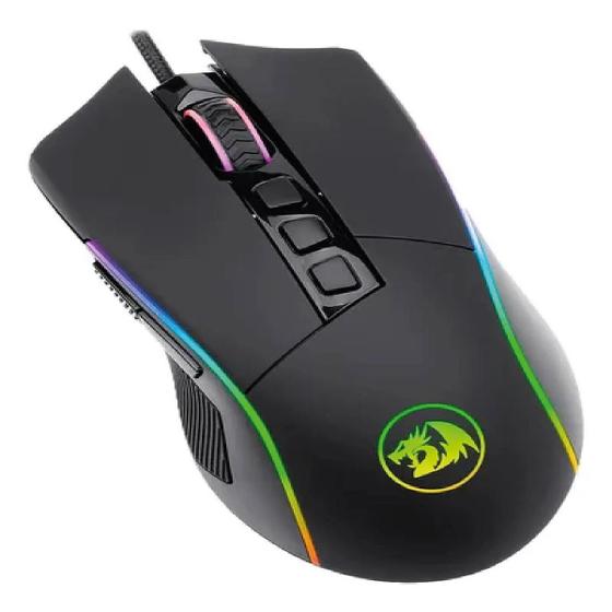 Mouse Gamer Redragon Lonewolf 2 16000 DPI PALM GRIP e CLAW RGB Mouse Gamer Magazine Luiza