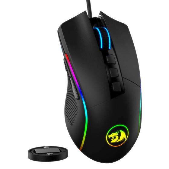 Imagem de Mouse Gamer Redragon Lonewolf 2 Pro RGB Preto