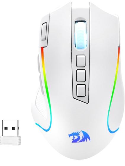 Imagem de Mouse Gamer Redragon M612 PRO RGB - 8000 DPI - Com Fio/Sem Fio