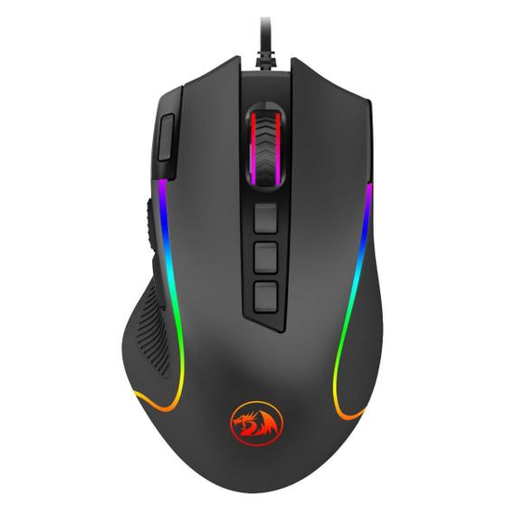Imagem de Mouse Gamer Redragon Predator Rgb 8000Dpi - M612-Rgb