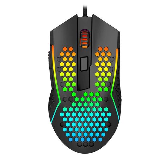 Imagem de Mouse Gamer Redragon Reaping Rgb Preto