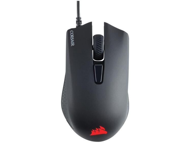 Imagem de Mouse Gamer RGB Corsair Óptico 12000DPI - 6 Botões Harpoon RGB PRO Preto Original