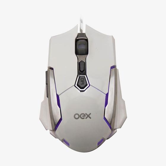 Imagem de Mouse Gamer Robotic 7 Botões Macro 4000Dpi Led Ms308 Oex