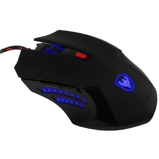 Imagem de Mouse Gamer Satellite A-91 USB Ate 2.400 Cpi com Backlight - Preto