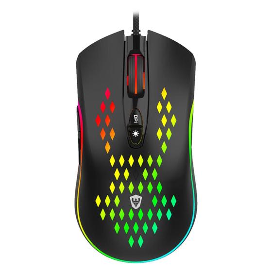 Imagem de Mouse Gamer Satellite A-GM07 RGB / 6400 Dpi - Preto