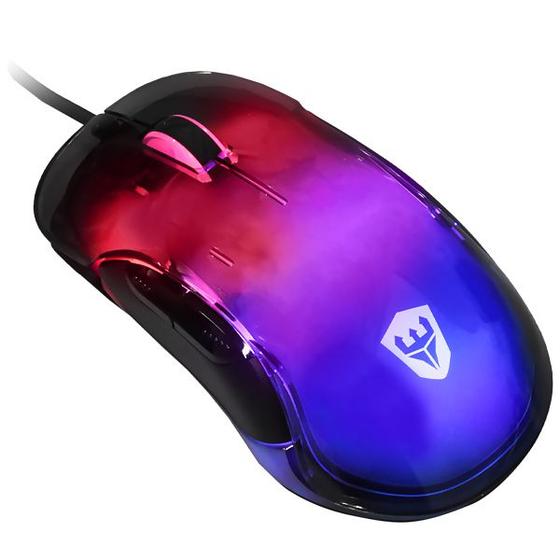 Imagem de Mouse Gamer Satellite A-GM10 USB USB Ate 12.800 Dpi com Backlight RGB Chroma - Preto