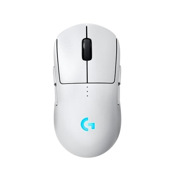 Imagem de Mouse Gamer Sem Fio Logitech G PRO 2 com Lightspeed, RGB Lightsync, Ambidestro, 4 Botões Programáveis, DPI de 32K, Branco - 910-007301