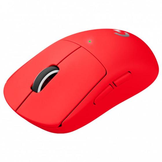 Imagem de Mouse Gamer Sem Fio Logitech G Pro X Superlight Usb Vermelho