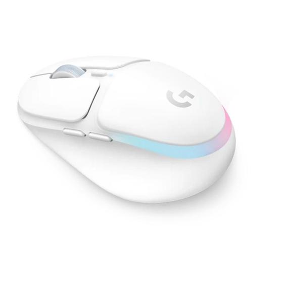 Mouse Gamer Sem Fio Logitech G705, Coleção Aurora, RGB, Bluetooth, USB, 6 Botões, Branco - 910-006366 Imagem de Mouse Gamer Sem Fio Logitech G705, Coleção Aurora, RGB, Bluetooth, USB, 6 Botões, Branco - 910-006366