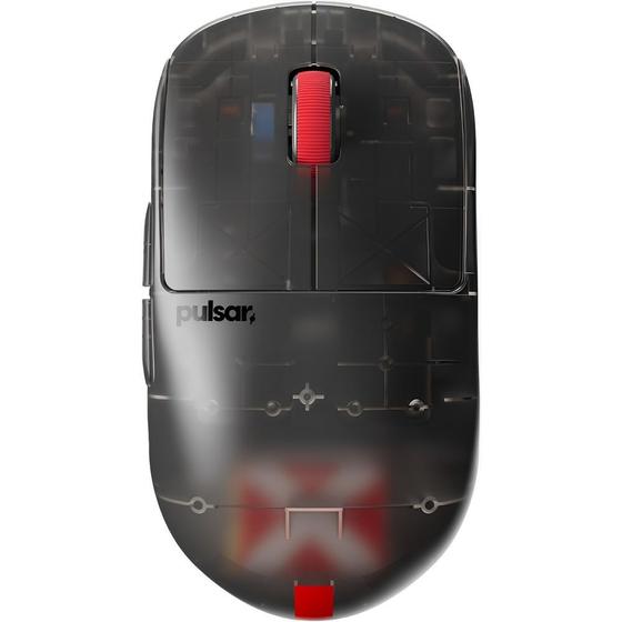 Imagem de Mouse Gamer Sem Fio Pulsar X2H Medium - Clear Black