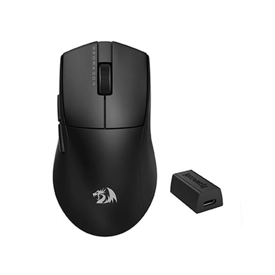 Mouse Gamer Sem Fio Redragon King 4K Pro, Wireless, 26000 DPI, 7 Botões, Preto - M916-PRO-4K Menor preço em Mouse Gamer Sem Fio Redragon King 4K Pro, Wireless, 26000 DPI, 7 Botões, Preto - M916-PRO-4K