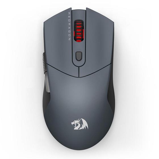 Imagem de Mouse Gamer Sem Fio Redragon ST4R Pro, 26000 DPI, 6 Botões, Bluetooth, Preto - M917GB-PRO