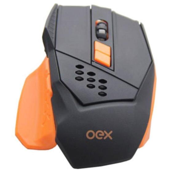 Mouse Usb Óptico Led 4000 Dpis Steel Ms-305 Oex