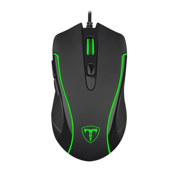 Imagem de Mouse Gamer T-Dagger Private, RGB, 6 Botões, 3200DPI - T-TGM106