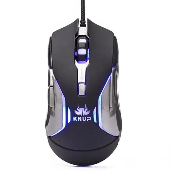 Imagem de Mouse Gamer USB 3200DPI 6 Botoes c/ Led KP-V34 Knup