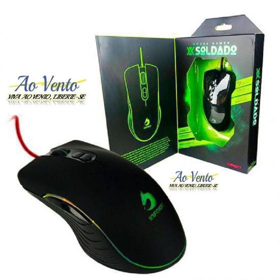 Imagem de Mouse Gamer Usb Com Led Flow Effect Gm-V550