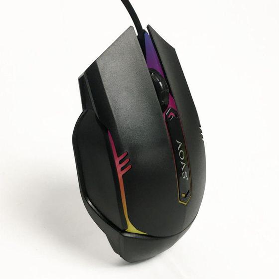 Imagem de Mouse Gamer V05 RGB DPI 1200 Pró Anti-Slip 3D Scroll Ergonomico